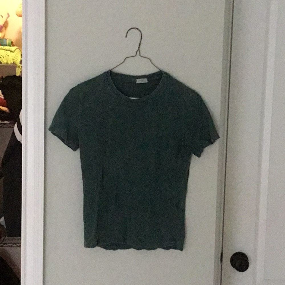 Brandy Melville ark green t-shirt